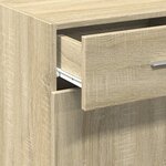 vidaXL Buffet chêne sonoma 50x42 5x93 cm bois d'ingénierie