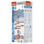 Bestway Ensemble de piscine Steel Pro MAX 305x76 cm