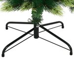 vidaXL Sapin de Noël artificiel à charnières avec support 240 cm