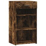 vidaXL Buffet chêne fumé 50x42 5x93 cm bois d'ingénierie