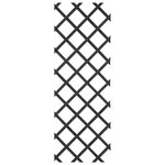 Nature Treillis de jardin 50x150 cm bois anthracite