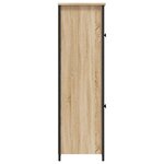 vidaXL Buffet haut chêne sonoma 62x32x106 5 cm bois d'ingénierie