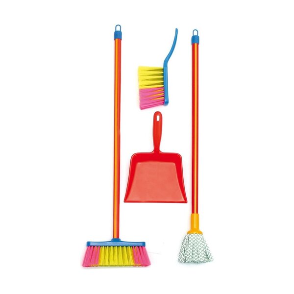 Theo Klein 6210 -  Ensemble de balai et serpillières