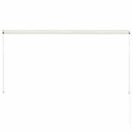 vidaXL Auvent rétractable 250x150 cm Crème