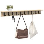 vidaXL Porte-manteau mural Chêne Sonoma 100 x 10 5 x 10 5 cm