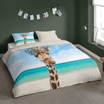 Pure Housse de couette COOL GIRAFFE 240x200/220 cm