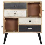 vidaXL Buffet 70x30x78 cm Bois de manguier massif