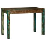 vidaXL Bureau 112x55x76 cm en bois récupéré