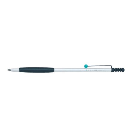 Stylo Bille Design ZOOM 707 Corps blanc/gris/turquoise pointe moyenne TOMBOW