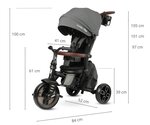 Tricycle  Comfo Max Gris
