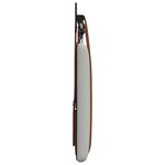 vidaXL Tête de lit suspendue Avec lumière LED Gris nuage PU antique