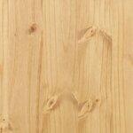 vidaXL Garde-robe Corona 194x52x186 cm bois de pin massif