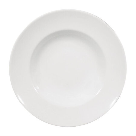 Assiette à pâtes napoli ø 265 mm - lot de 6 - saturnia -  - porcelaine