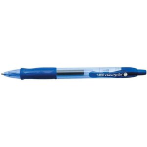 Gel-ocity Stylo Gel Rétractables Pointe Moyenne (0 7 mm) - Bleu BIC