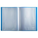 Protège-documents En Polypropylène Souple Opak 120 Vues - A4 - Bleu Clair - X 8 - Exacompta