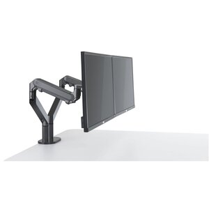 Jamy Bras porte-écran articulé double - Noir