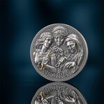 Pièce de monnaie en Argent 1000 Francs g 31.1 (1 oz) Millésime 2025 Great Greek Mythology MOIRAI