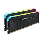 CORSAIR Mémoire Vengeance RGB RS 3200MHz 16GB (2x8GB) Dimm DDR4 for AMD Ryzen & Intel (CMG16GX4M2E3200C16)