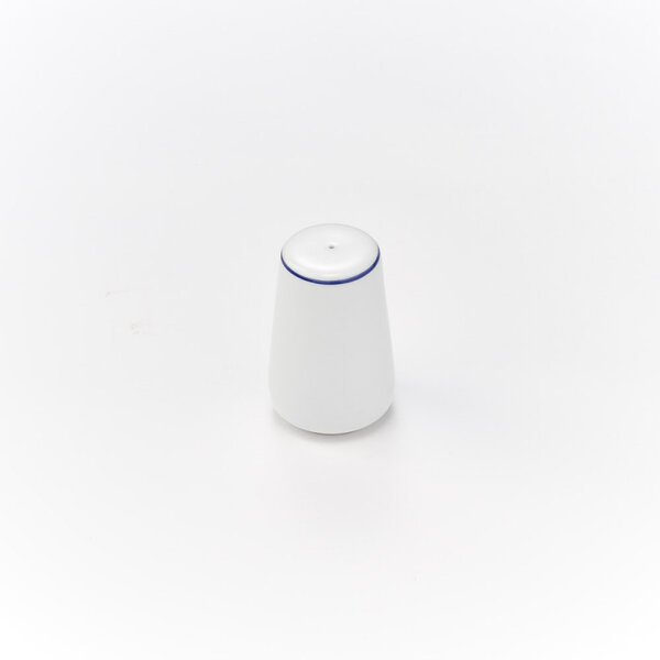 Poivrière porcelaine bistro blanche avec liseré bleu - lot de 6 - stalgast -  - porcelaine