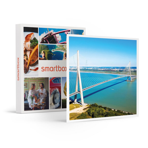 SMARTBOX - Coffret Cadeau Baptême de l'air de 35 minutes en Shark UL au-dessus des ponts de Normandie -  Sport & Aventure