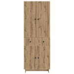 vidaXL Ensemble de Meubles 2 Pièces 66 x 34 5 x 90 cm Bois d'ingénierie