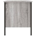 vidaXL Tables de chevet 2 Pièces sonoma gris 40x42x50cm bois d'ingénierie