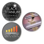 REMINGTON S6700 Lisseur, Boucleur 2en1 Sleek & Curl Expert, Revetement Black Titanium Ceramic