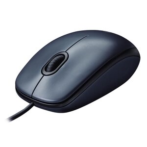 M100 - souris filaire - optique  3 boutons - usb - noir