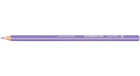 Crayon de couleur ERGOSOFT Triangulaire Mine 3 mm Coloris Violet STAEDTLER