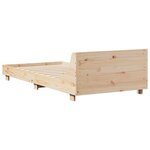 vidaXL Cadre de lit sans matelas 100x200 cm bois massif de pin