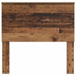vidaXL Tête de lit Bois Ancien 100 cm Bois d'ingénierie