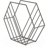 Rangement magazine structure hexagonale zina