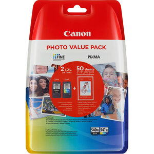 Canon canon pg-540 xl/cl-541xl photo value pack