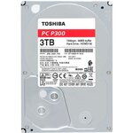 TOSHIBA - Disque dur Interne - P300 - 3To - 7 200 tr/min - 3.5 (HDWD130UZSVA)