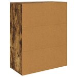 vidaXL Buffet Chêne fumé 60x30x75 cm Bois d'ingénierie