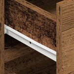 vidaXL Buffet Bois ancien 120 x 36 x 69 cm Bois d'ingénierie