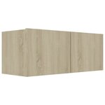 vidaXL Ensemble de meuble TV 7 Pièces Chêne sonoma Bois d'ingénierie