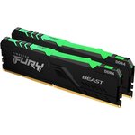 Mémoire Kingston FURY Beast RGB 16 Go (2 x 8 Go) DDR4 3733 MHz CL19