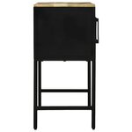 vidaXL Table console Marron 100 x 35 x 70 cm bois de manguier massif