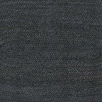 vidaXL Tapis de surface ovale Noir 100 x 152 cm Jute