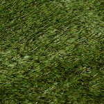 Gazon synthétique artificiel moquette extérieure dim. 4L x 1l m herbes hautes denses 3 cm vert