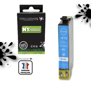 18XL - Pâquerette - CYAN - Grande capacité