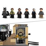 Lego 76183 dc batman la batcave : l'affrontement du sphinx  moto jouet pour enfants des 8 ans  avec catwoman et alfred