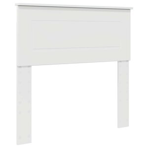 vidaXL Tête de lit Blanc Brillant 75 cm Bois d'ingénierie