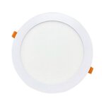 Spot led extra plat rond blanc 24w ø225mm - blanc chaud 2300k - 3500k - silamp
