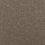 vidaXL Banc Taupe 100x35x41 cm Tissu