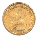 Mini médaille monnaie de paris 2007 - cité de carcassonne
