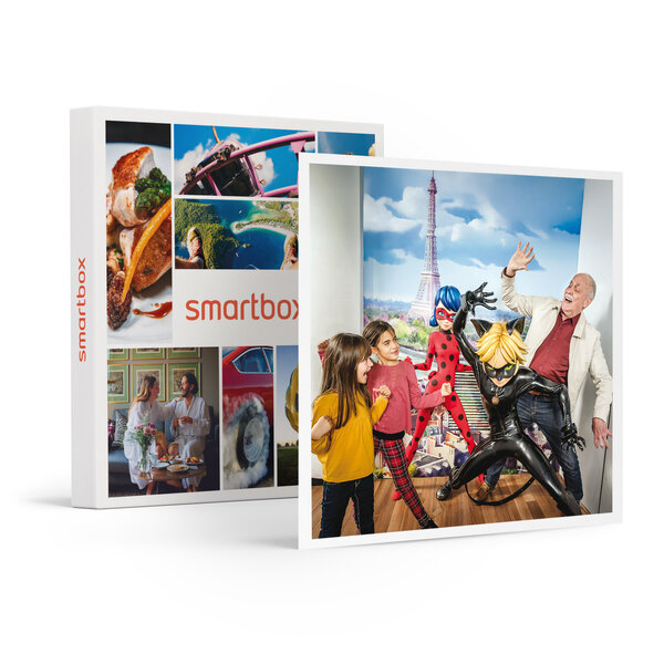 SMARTBOX - Coffret Cadeau Visite captivante en famille à Paris en 2026 : 1 entrée adulte et 2 entrées enfant au musée Grévin - Multi-thèmes