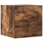 vidaXL Ensemble de meubles TV 7 Pièces Chêne fumé Bois d'ingénierie