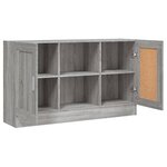 vidaXL Buffet Sonoma gris 120x30 5x70 cm Bois d'ingénierie